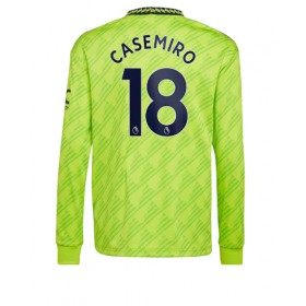 Herren Fußballbekleidung Manchester United Casemiro #18 3rd Trikot 2022-23 Langarm